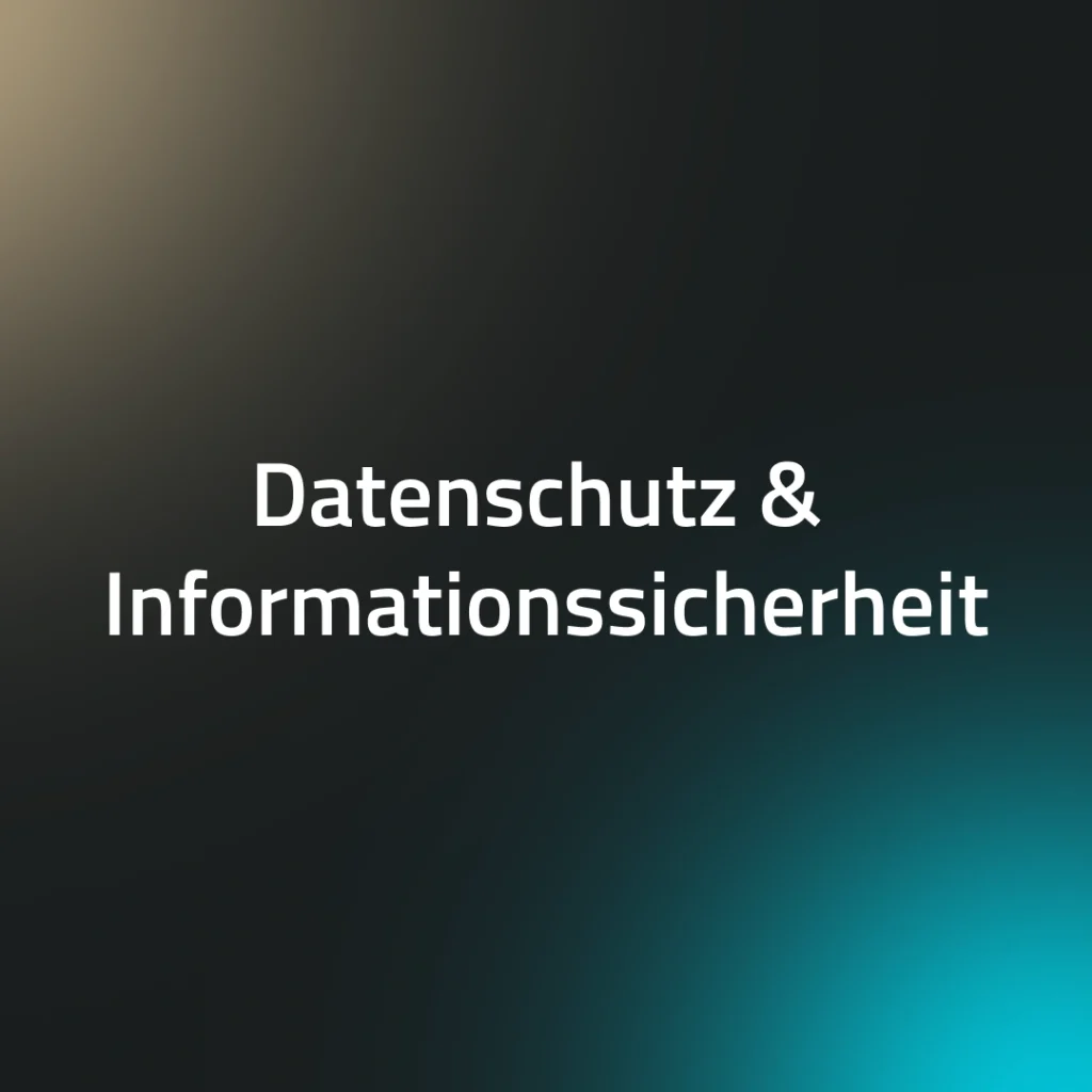 Kombi-Schulung: Datenschutz und Informationssicherheit online